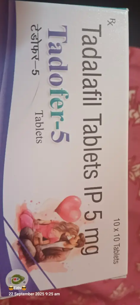 Tadofer- 5 Tablets 