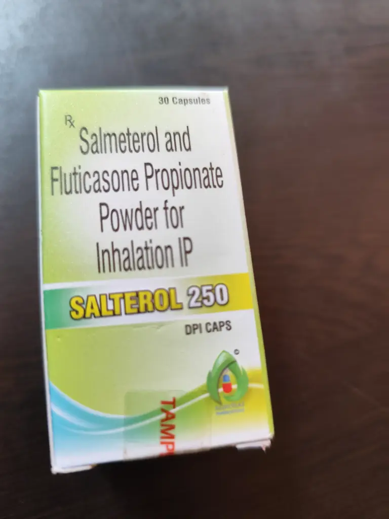 SALTEROL 250 DPI CAPS 