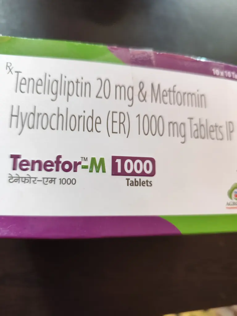 Tenefor-M 1000 Tablets 