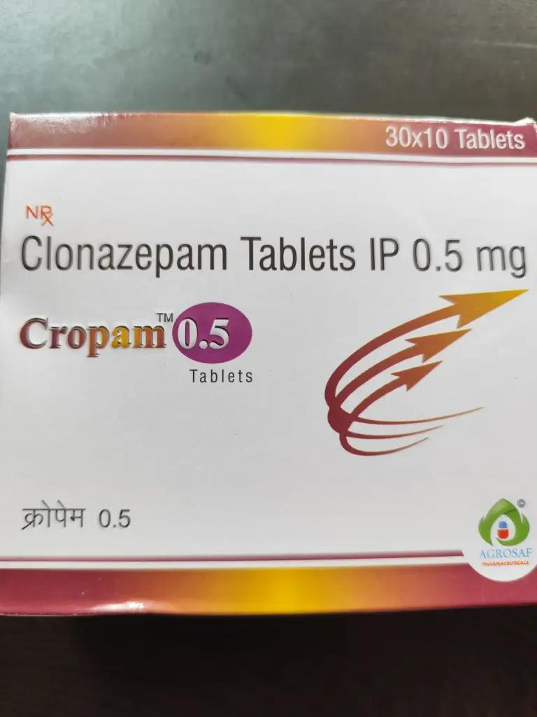 CROPAM 0.5 TABLETS
