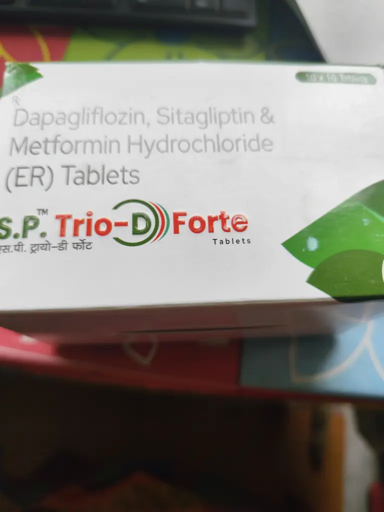S.P. TRIO - D FORTE tablets.